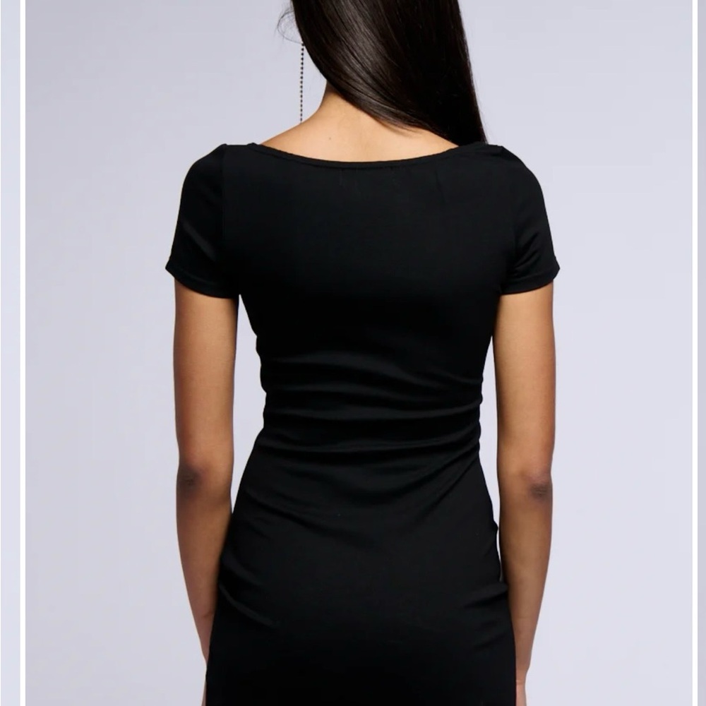 SUSANA BOW DETAILED MINI DRESS - M - Picture 3 of 3